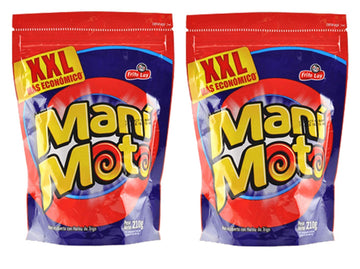 MANI MOTO XXL 210 grs. - 2 Pack. / Coated Peanuts with Wheat Flour 7.4 oz. - 2 Pack.