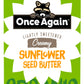 Once Again Organic Creamy Sunflower Butter - 1.15Oz Squeeze Packs, 10 Count - Lightly Salted & Sweetened - Peanut Free, Usda Organic, Gluten Free Certified, Vegan, Kosher