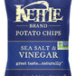 Kettle Brand Potato Chips, Sea Salt & Vinegar Bags, 2 Ounce (Pack Of 24)