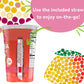 Joyba Bubble Tea Raspberry Dragon Fruit Black Tea With Popping Boba, 6 Pack, 12 Fl. Oz. Cups