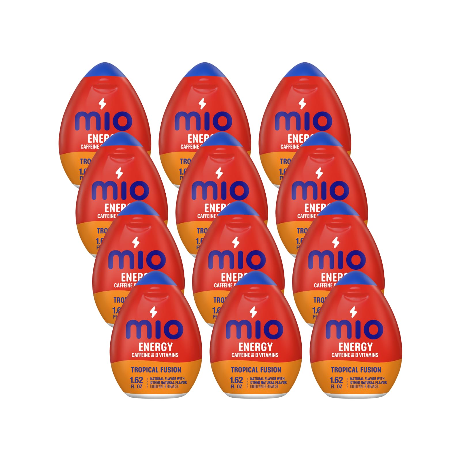 Mio Energy Liquid Water Enhancer, Tropical Fusion, 1.64 Fl Oz, Pack of 12