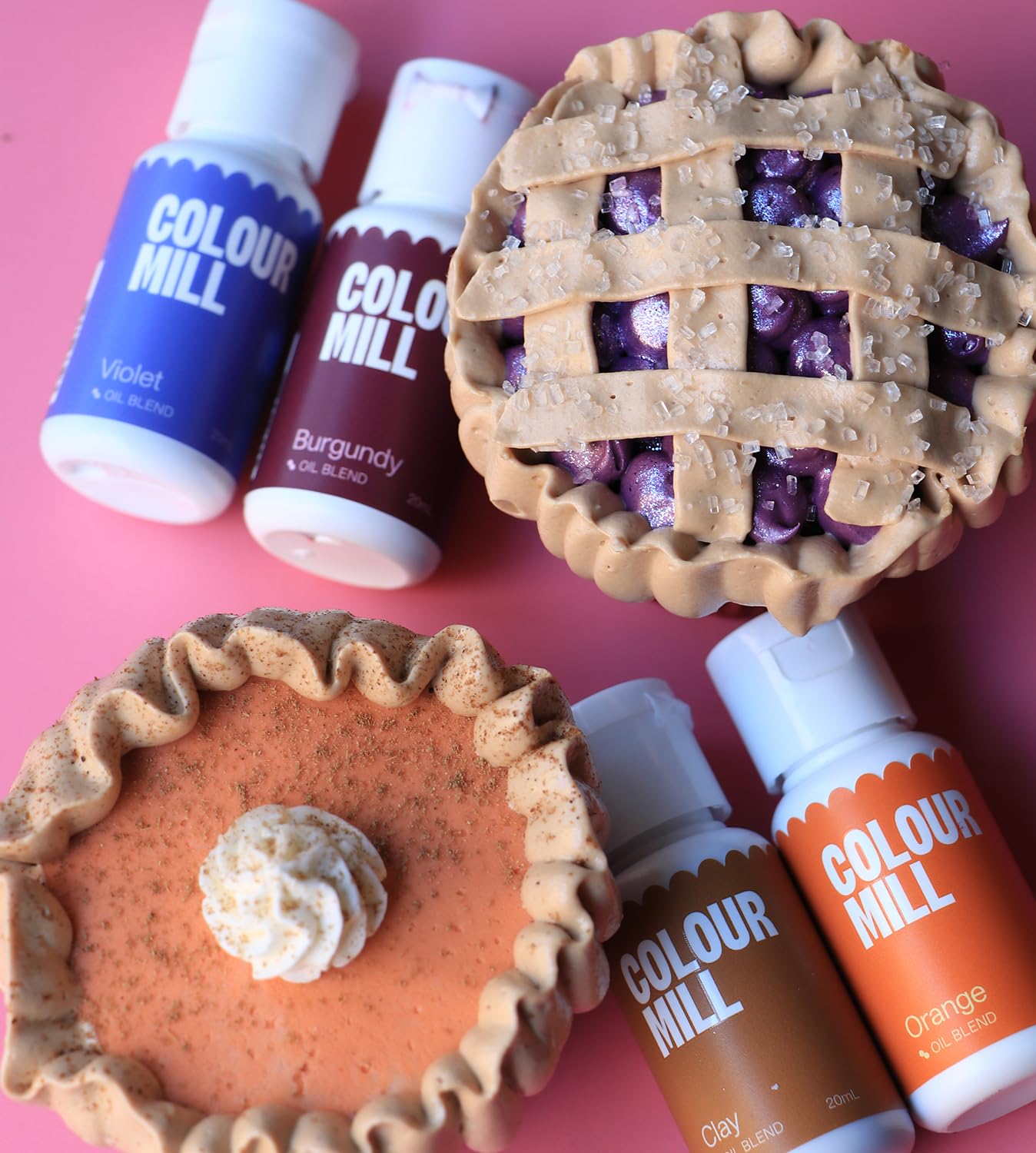Colour Mill Oil-Based Food Coloring, 20 Milliliters Clay