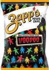 Zapp's New Orleans Kettle Style Voodoo Potato Chips 9 oz. Party Size Bag (4 Bags)