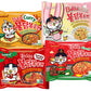 Pinstar Premium Samyang Spicy Hot Chicken Ramen Variety Pack - 11 Flavors, 54.2 Ounce, Includes FREE Chopsticks