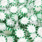 Starlight Spearmint Mints - 3 Pound Bulk Pack - Hard Candy - Individually Wrapped Christmas Candy - Green and White Hard Candies