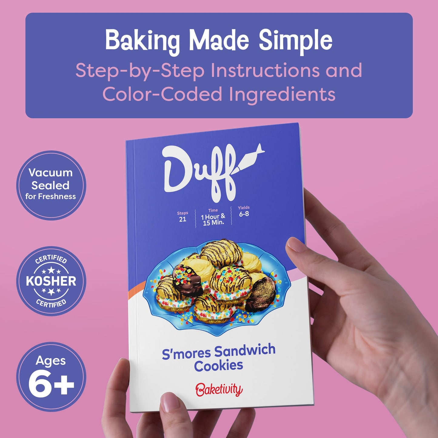 Duff Goldman Diy Baking Set For Kids By Baketivity - Bake Delicious S