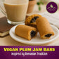 AMBROZIA Vegan Snack Bars – Plum-Filled, Clean-Label, No Added Sugar, 5 x 60g Individually Wrapped