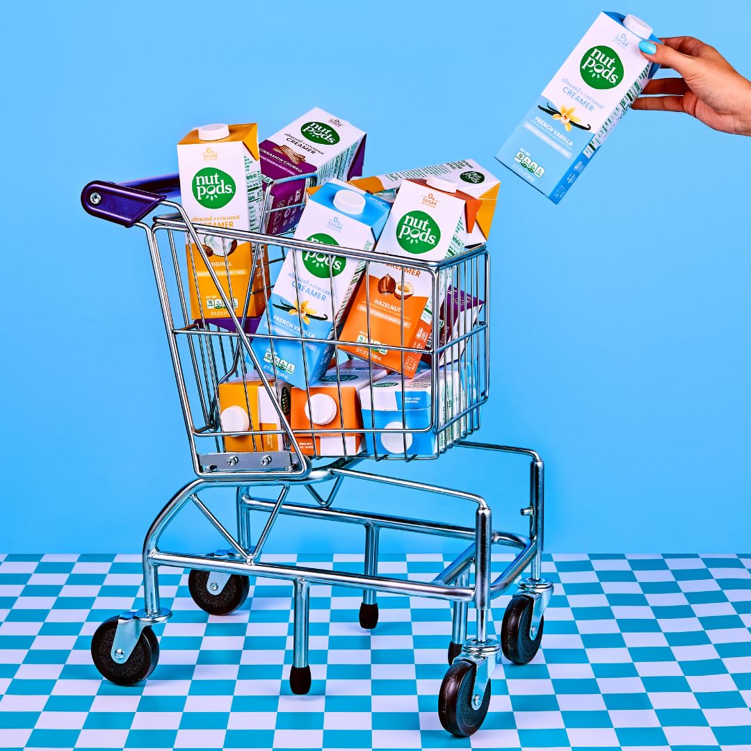 nutpods unsweetened Hazelnut Dairy-Free Coffee Creamer - 32oz 3-Pack