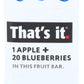 That'S It Fruit Bar, Apple & Blueberry, 1.2 Oz