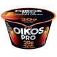 Oikos Pro Peach Yogurt-Cultured Ultra-Filtered Milk Product, 20 Grams of Protein, 0g Added Sugar, Just Delicious High Protein Sn