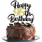 Klionjor 95Th Happy Birthday Cake Topper Happy Birthday Cake Decoration 95Th Birthday Party Decoration Gift Plugin