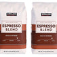 KIRKLAND Signature Dark Roast Espresso Blend Coffee, 32 Oz. Bag, Pack of 2