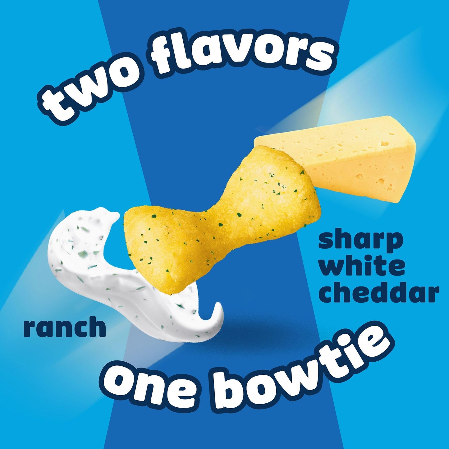 Pringles Mingles Puffed Snacks, Sharp White Cheddar and Ranch, Cheese Puffs, Salty Snacks (6 Bags)