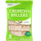 Classic White Rice Crunchy Rollers - Sweet Rice Snacks, Crispy Puffed Rolls, Healthy Snack Rolls for Adults and Kids - Friendly