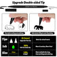 Edible Markers For Cookie Decorating, 2Pcs Black Double Sided Extra Fine Tip Edible Pens, Food Grade Food Coloring Marker Pens F