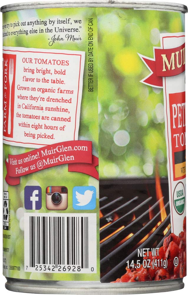 Muir Glen Diced Chipotle Tomato (12X14.5 Oz)