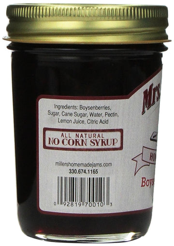 Mrs. Miller's Jam, Boysenberry, 9 Ounce
