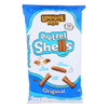 Unique Snacks Original Pretzel Shells, Vegan, OU Kosher, Non-GMO, 16 Oz. Bag, Pack of 12