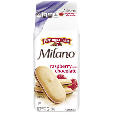 Pepperidge Farm Raspberry Milano Cookies, 7-Ounce Bag (Pack Of 6)