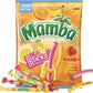 Mamba Beach Sticks Chewy Candy, Fruit Chews Variety Pack, Strawberry Banana Lemonade, 3.17 oz, Pack of 3