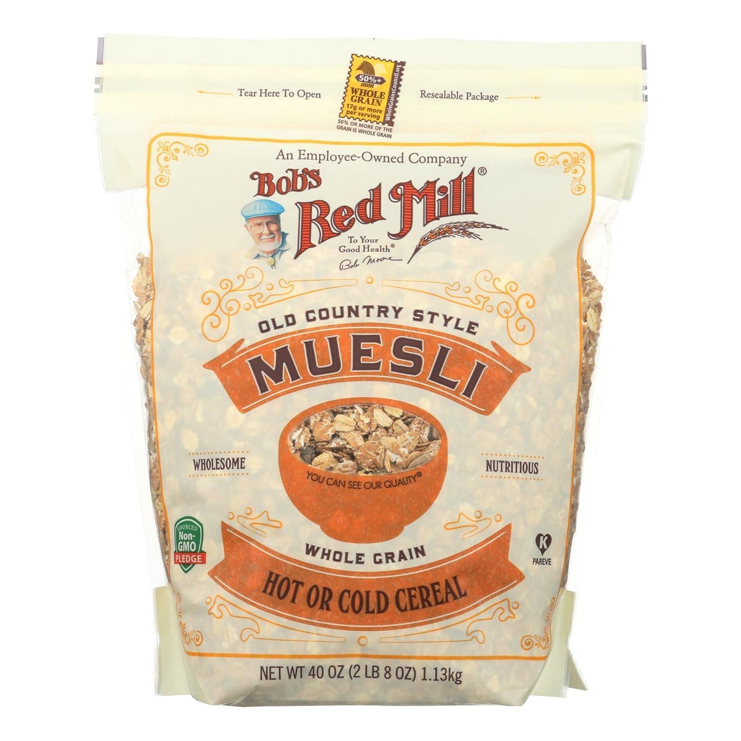 Bobs Red Mill - Cereal - Muesli - Hot or Cold - Case of 4-40 oz