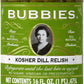Bubbies, Relish, Kosher Dill, 16 Oz