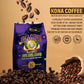 Imagine Kona Organic Coffee Beans | Arabica Kona Beans | Top Grade Air Roasted | Medium Dark Roast | Organic Whole Bean - 8Oz