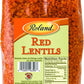 Roland Foods Dried Split Red Lentils, 35.3 Ounce Bag, Pack of 2