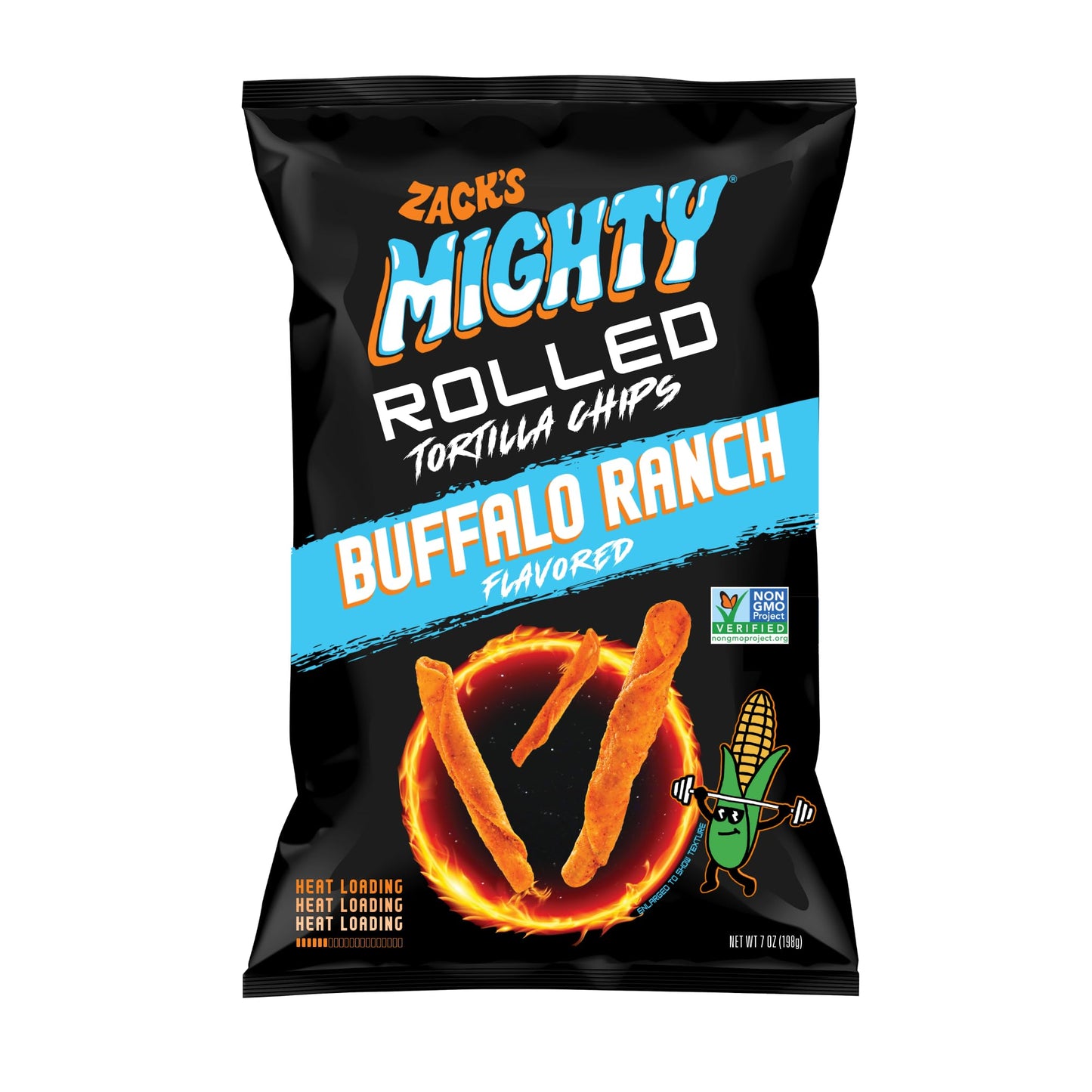 Zacks Mighty Buffalo Ranch Rolled Tortilla Chips  7 OZ