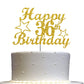 36 Birthday Cake Topper Gold Glitter, Party Decoration Ideas, Premium Quality, Sturdy Doubled Sided Glitter, Acrylic Stick. Made