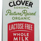 Clover Sonoma Organic Lactose Free Whole Milk, 0.5 gallon