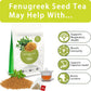 SAMCCI Fenugreek Seed Tea Bags - Herbal Tea, Non-GMO, Caffeine-free, 50 Teabags, 3g each
