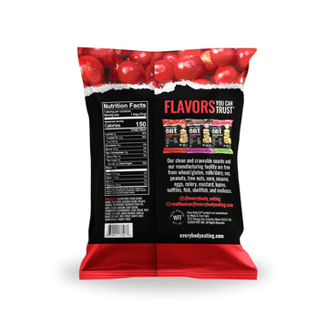 Every Body Eat Crunchy Cookie Bites, Gluten & Dairy Free, Vegan, School Safe Lunch Snacks, Single Serve (Pack Of 20) (Cranberry