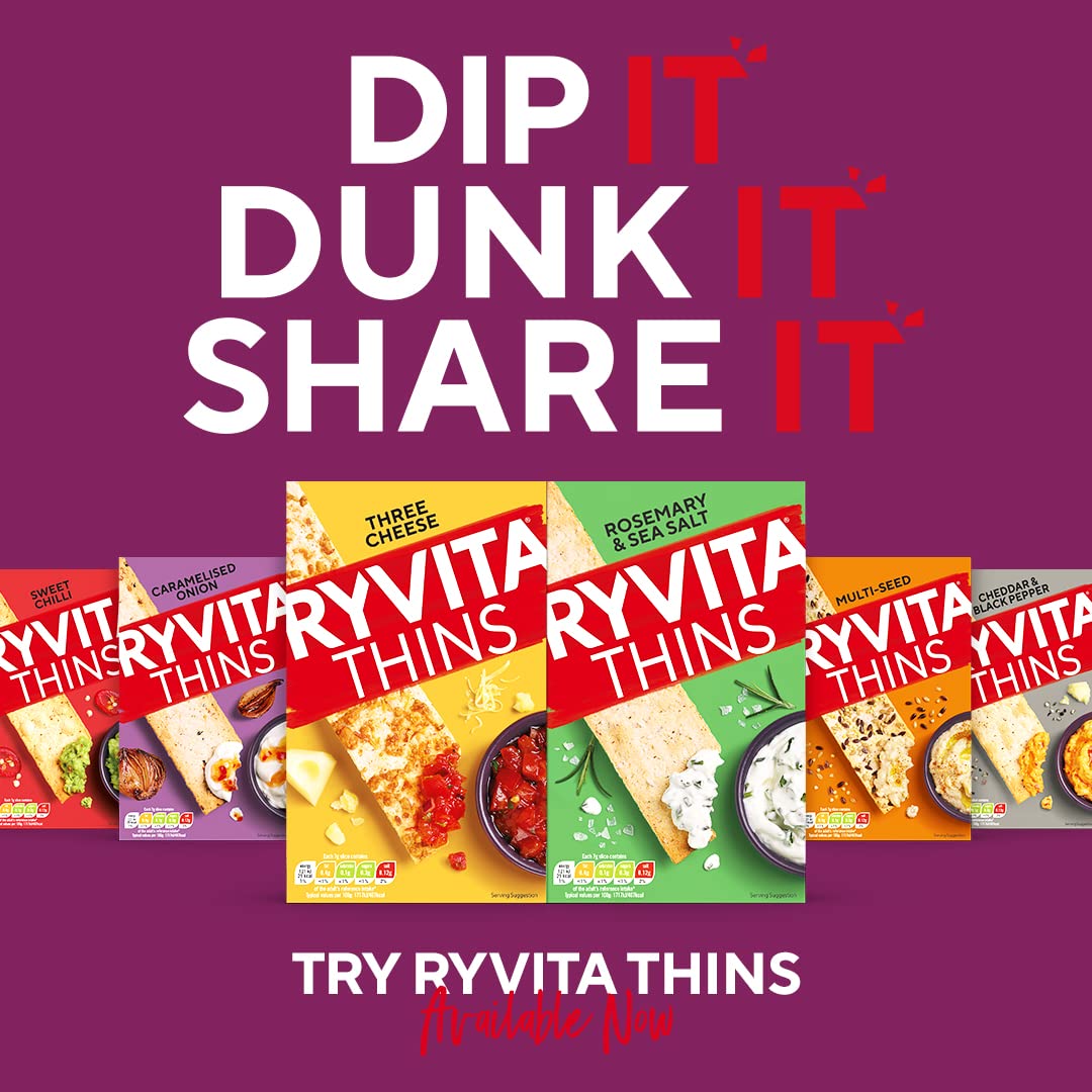 Ryvita Original Rye Crispbread 250G
