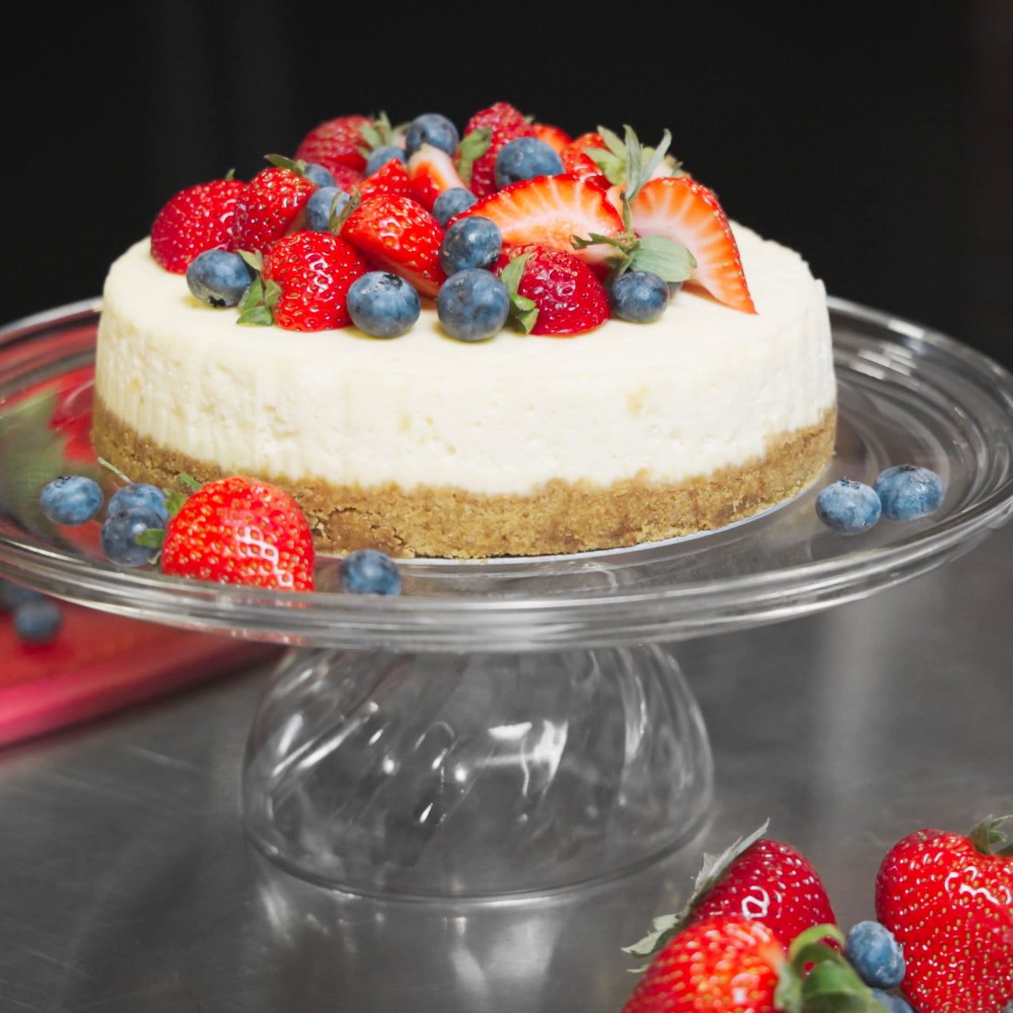 Fat Daddios Pcc-63Set Anodized Aluminum Round Cheesecake Pans, 2 Piece Set, 6 X 3 Inch