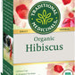 Traditional Medicinals Tea, Organic Hibiscus, Supports Your Cardiovascular System, 16 Tea Bags