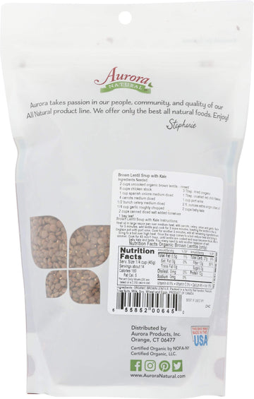 Og2 Aurora Brown Lentils (10X22.00)