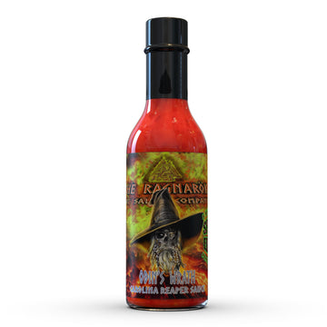 3-Pack Gourmet Hot Sauce Gift Set | Odins Wrath Carolina Reaper Sauce, Scotch Bonnet Infused Hot Honey, & 5 Million Scoville Extract Carolina Reaper Sauce (Extreme Heat) | Th Ragnarok Hot Sauce Company