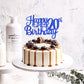 1 Pcs Happy 20Th Birthday Cake Topper Glitter Cheers To 20 Years Birthday Cake Pick Twenty 20 Fabulous Cake Decoration For Happy