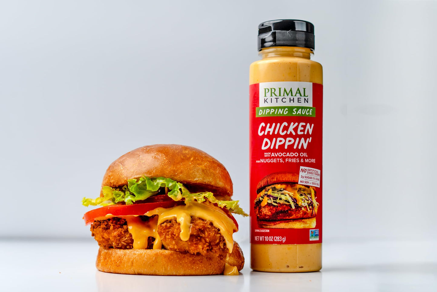 Primal Kitchen Dipping Sauces 2 Pack - Yum Yum Sauce & Chicken Dippin Sauce