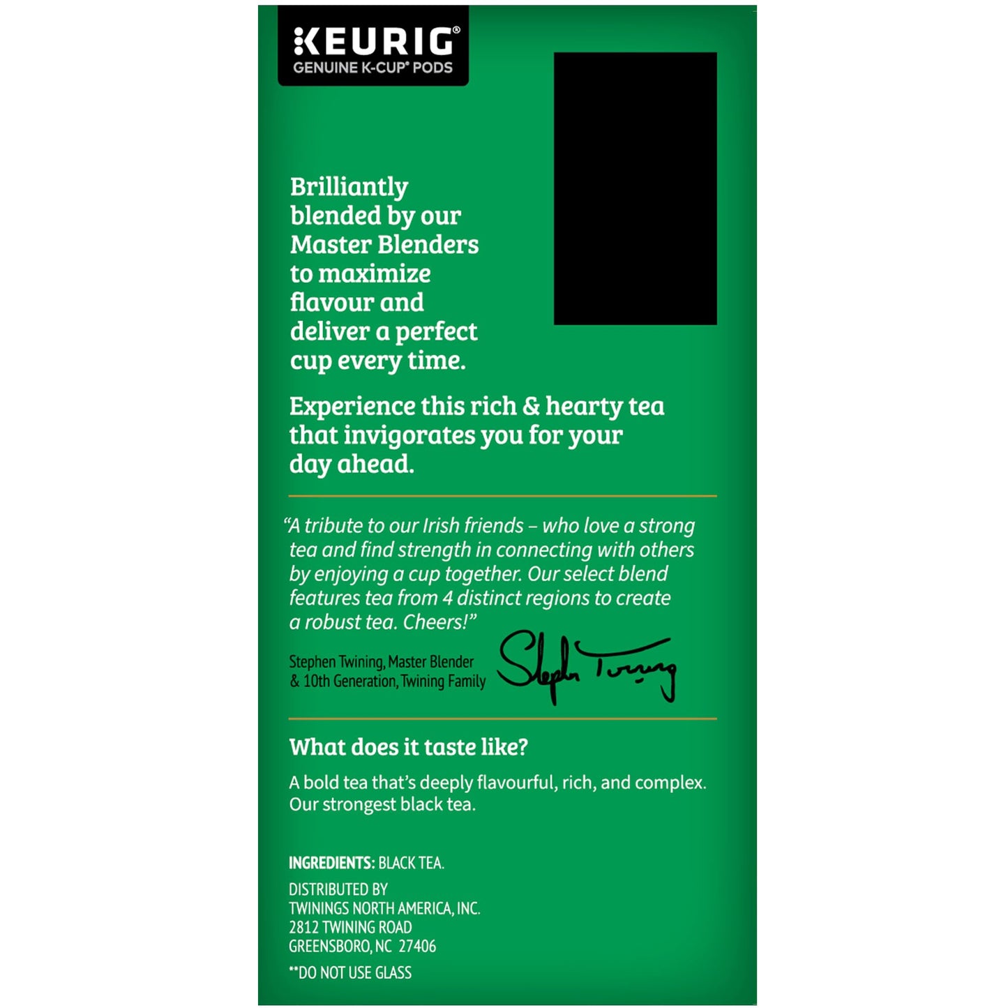 Twinings Irish Breakfast Black Tea K-Cup Pods For Keurig, 24 Count (Pack Of 1), Robust, Strong, Bold Flavour, Caffeinated, Enjoy