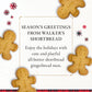 Walkers Festive Shortbread Gingerbread Men - Pack Of 12 Shortbread Cookie Boxes - Includes All-Butter Gingerbread Man Cookies
