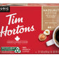 Tim Hortons Hazelnut Flavored Medium Roast Coffee K-Cup Pods 72ct, 12 Count (Pack of 6), Red, Model MP261