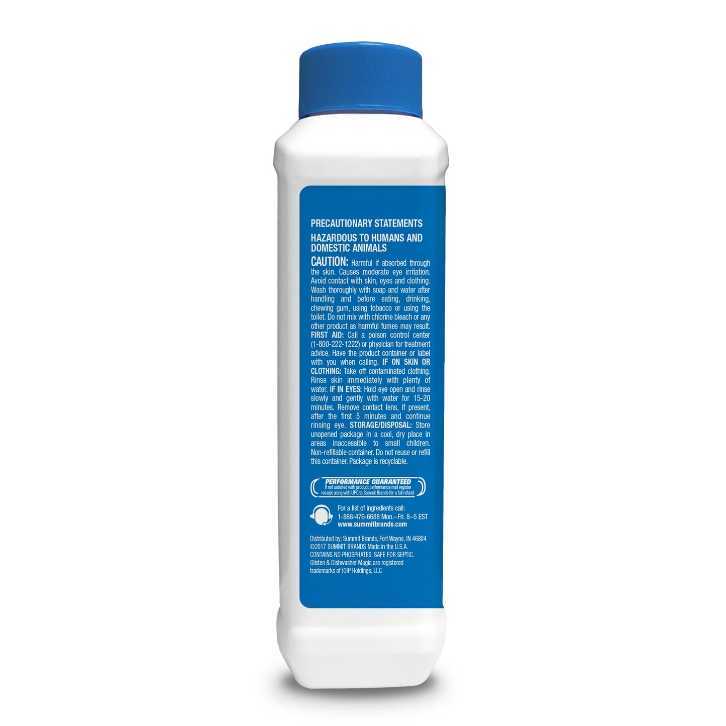 Glisten Dishwasher Magic Disinfectant & Cleaner Lemon 12 Oz