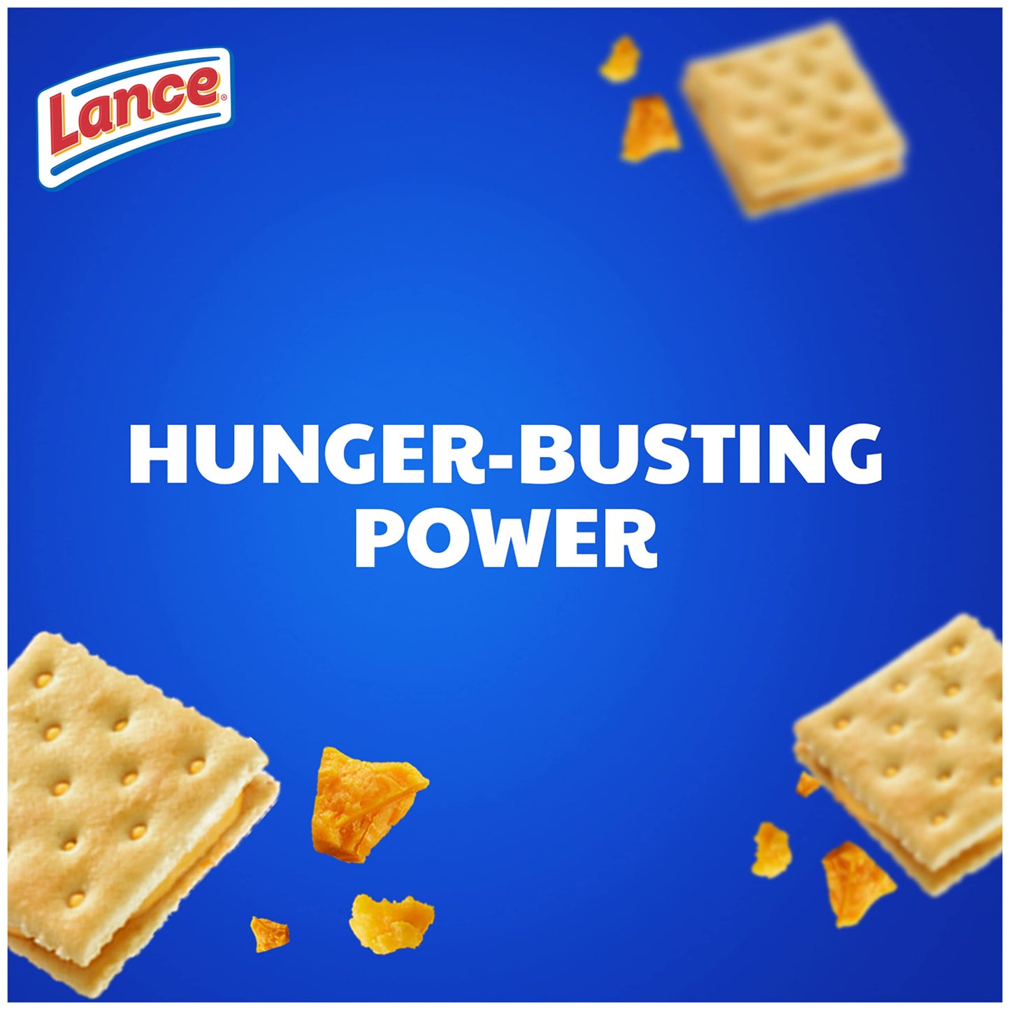 Lance Sandwich Crackers, Captains Wafer Grilled Cheese, 10 Individual Packs, 6 Sandwiches Each