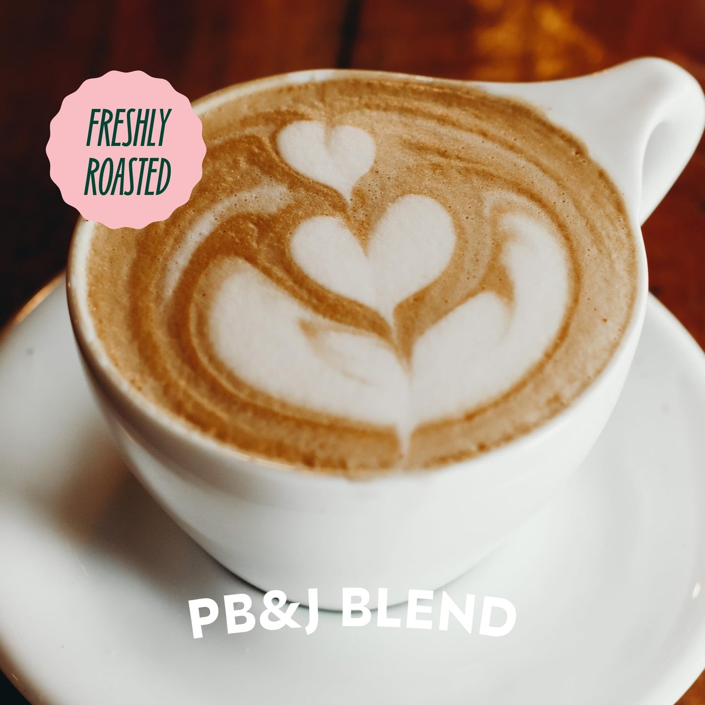 Bent Tree Coffee Roasters Organic Whole Bean Coffee, PB&J Blend, Medium Roast, 12oz, USDA Organic, Light Bodied, Crisp Flavor