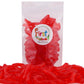 Firstchoicecandy Sweet & Sour Gummy Worms, Multi Flavors And Solid Colors (5 Pound, Red Strawberry)