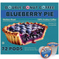 Double Donut Coffee Blueberry Flavored Coffee Pods, Medium Roast Coffee,Compatible With Keurig K Cups Malt-Inspired, 72 Cups