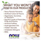 NOW Foods, Certified Organic Light Agave Nectar, Blue Agave, Certified Non-GMO, Low-Glycemic Sweetener, Kosher, 23.2-Ounce (Pack