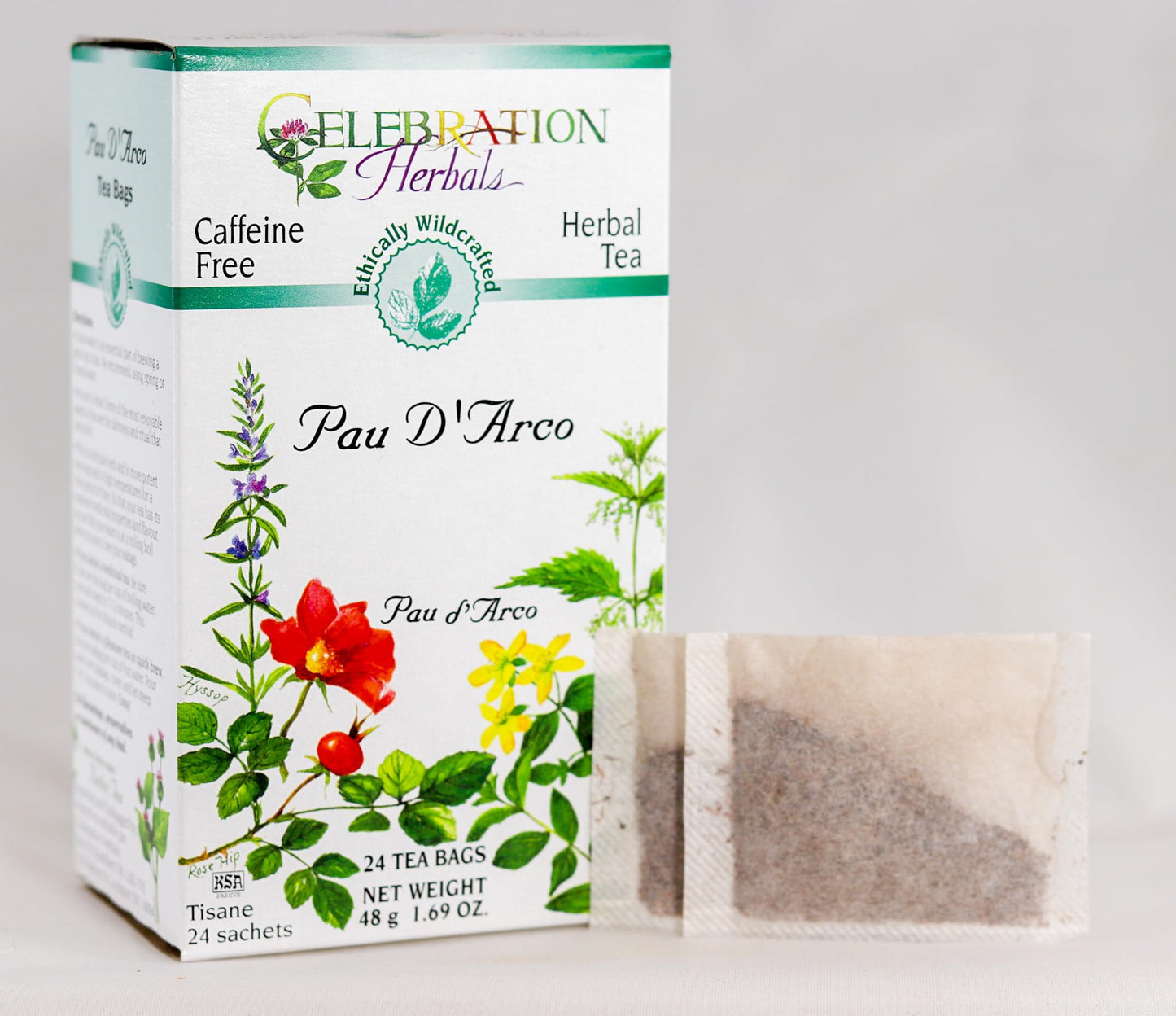 Celebration Herbals Pau Darco Inner Bark Tea Wc 24 Bag, 002 Pound